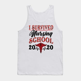 I Survived nursing School 2020 Tank Top